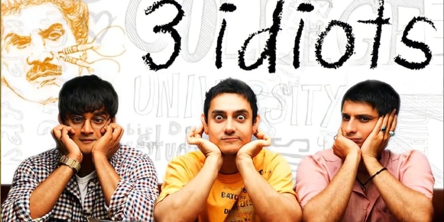 3 Idiots 2009 Movie Poster