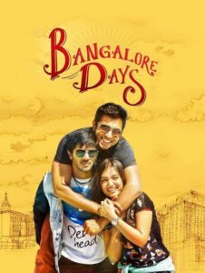 Bangalore Days movie poster.