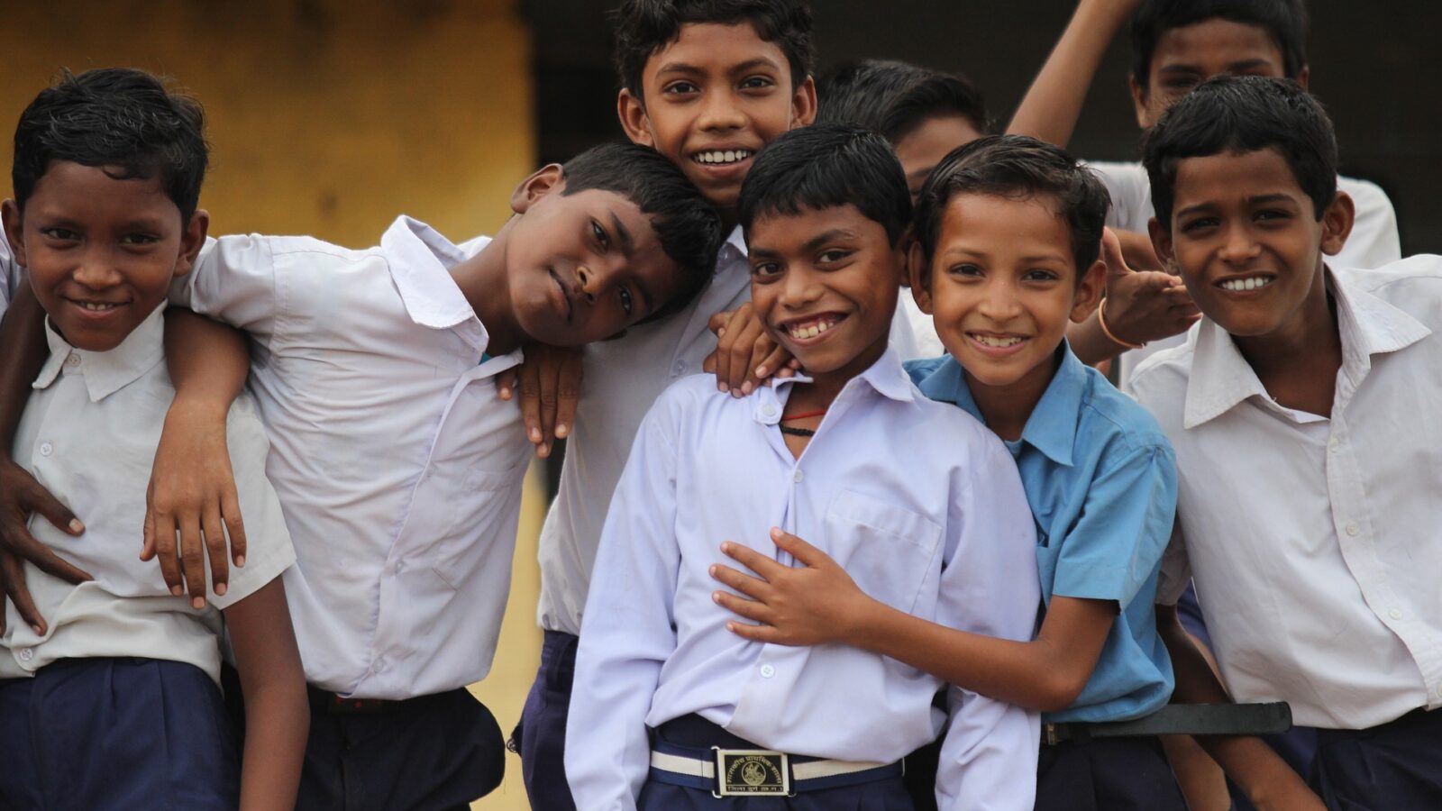 Group of Children, All Friends