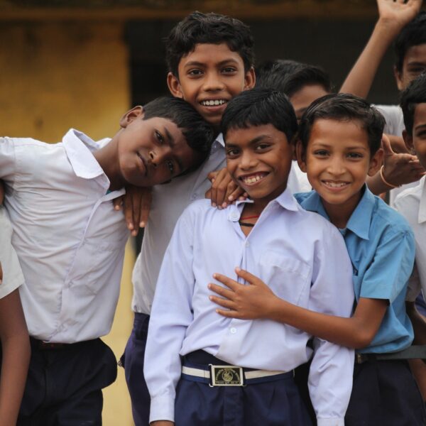 Group of Children, All Friends